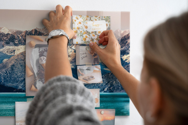 Tableau magnétique mural Eau de baleine