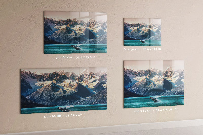 Tableau magnétique mural Eau de baleine
