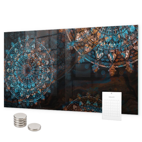 Tableau magnétique mural Motif mandala
