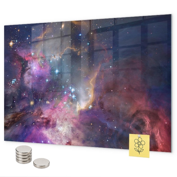 Tableau magnétique mural Monde Galactique