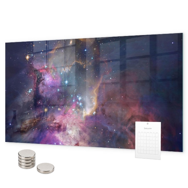 Tableau magnétique mural Monde Galactique