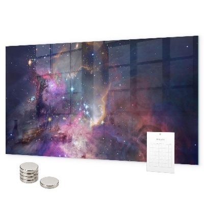 Tableau magnétique mural Monde Galactique