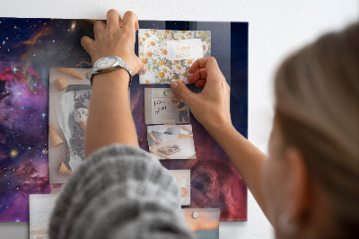 Tableau magnétique mural Monde Galactique