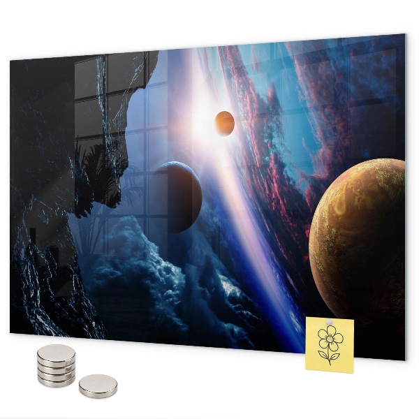 Tableau magnétique Grande galaxie
