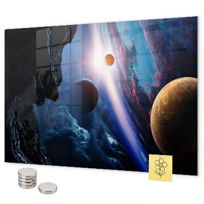 Tableau magnétique Grande galaxie