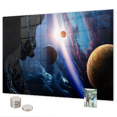 Tableau magnétique Grande galaxie