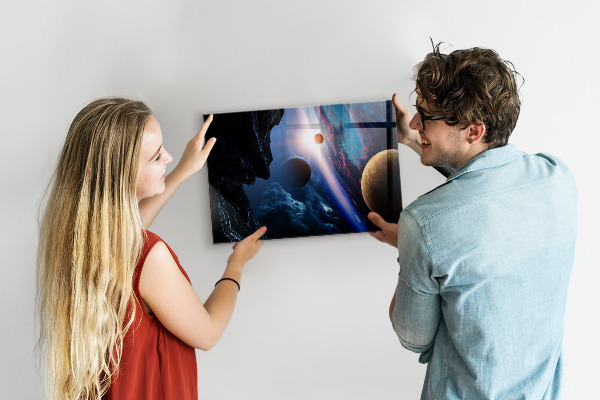 Tableau magnétique Grande galaxie