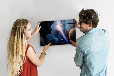 Tableau magnétique Grande galaxie