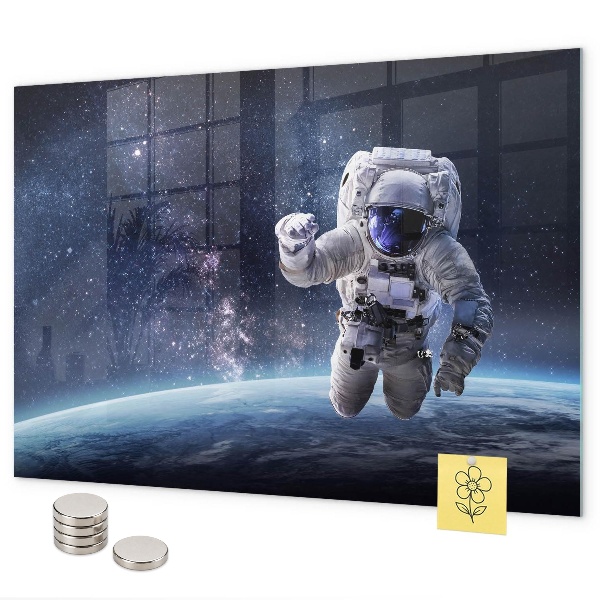 Tableau magnétique mural Astronaute