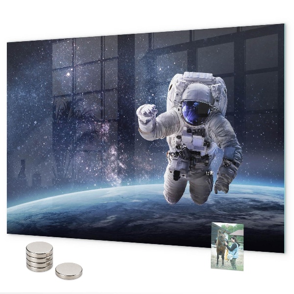 Tableau magnétique mural Astronaute