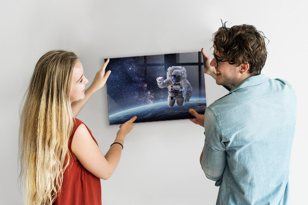 Tableau magnétique mural Astronaute