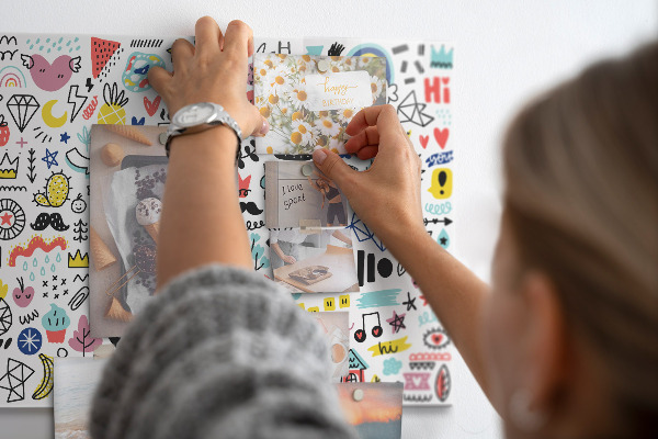 Tableau magnétique mural Images de croquis