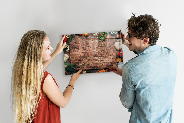 Tableau magnétique mural planche à découper
