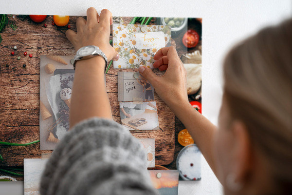 Tableau magnétique mural planche à découper