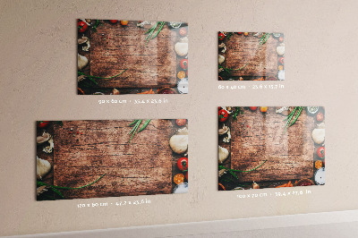 Tableau magnétique mural planche à découper
