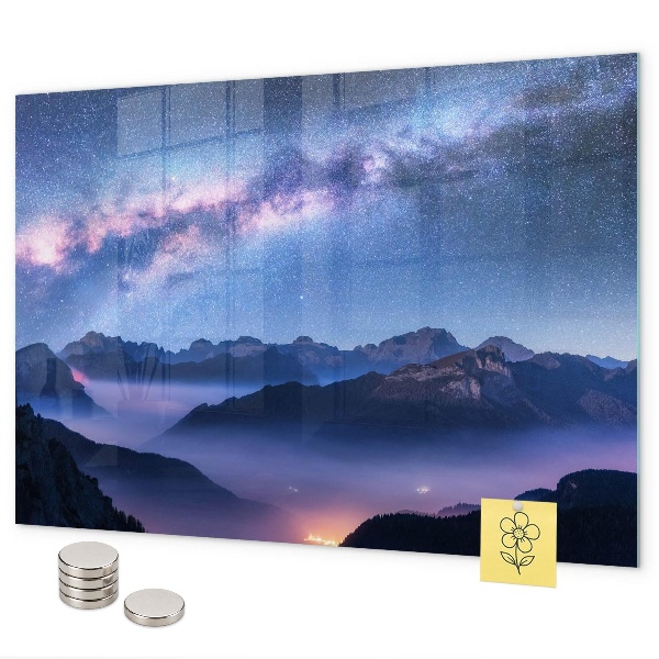 Tableau magnétique Voie lactée