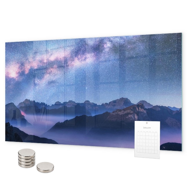 Tableau magnétique Voie lactée