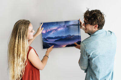 Tableau magnétique Voie lactée