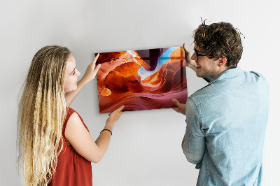 Tableau magnétique mural Canyon