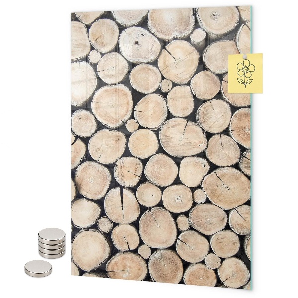 Tableau aimanté Un arbre abattu