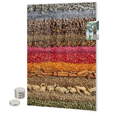 Tableau aimanté Feuilles de flamant rose tropicales