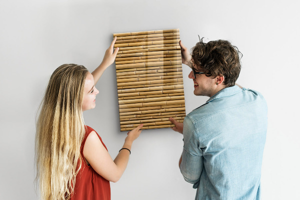 Tableau magnétique décoratif Bambou