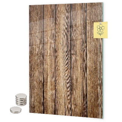Tableau aimanté planches
