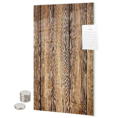 Tableau aimanté planches