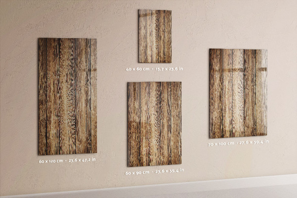 Tableau aimanté planches