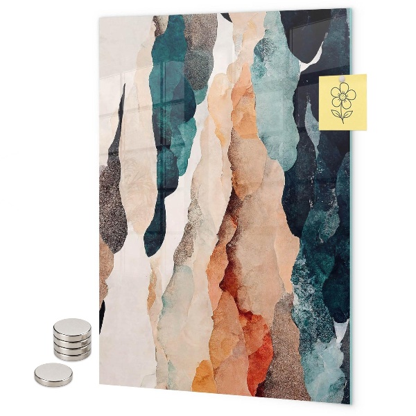 Tableau magnétique décoratif Taches abstraites