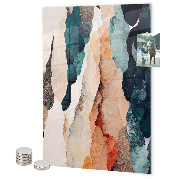 Tableau magnétique décoratif Taches abstraites