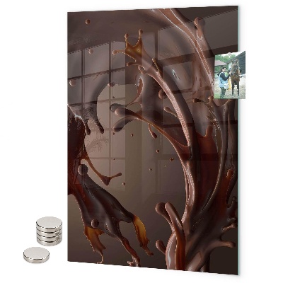 Tableau aimanté Des lueurs vertes de la nature