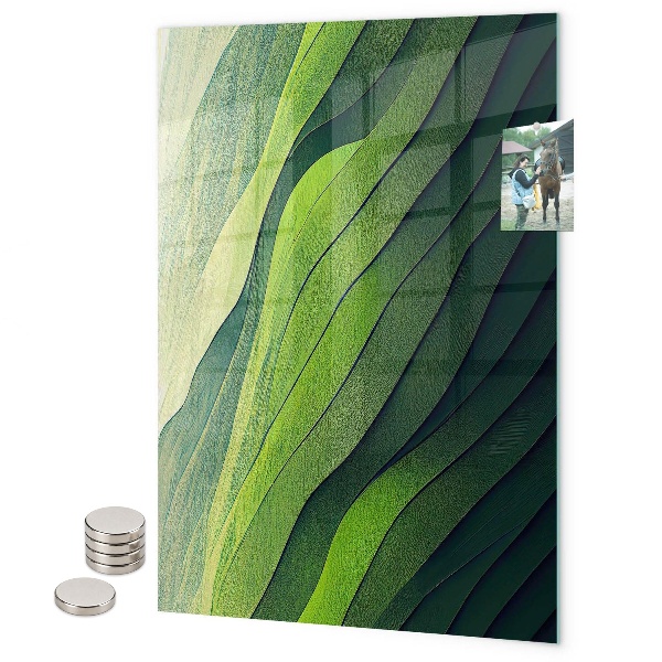 Tableau magnétique décoratif Fleurs sombres
