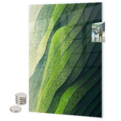 Tableau magnétique décoratif Fleurs sombres
