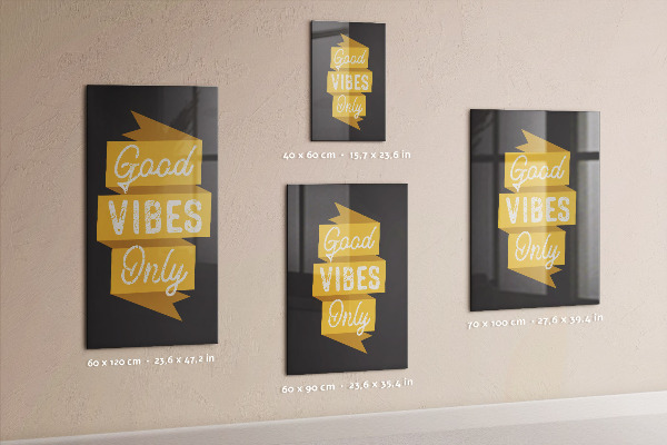 Tableau aimanté Ondes positives