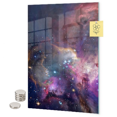 Tableau aimanté Galaxie spatiale