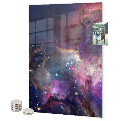 Tableau aimanté Galaxie spatiale