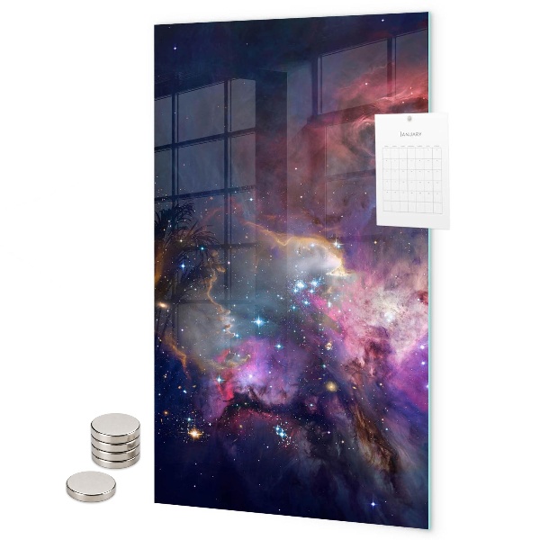 Tableau aimanté Galaxie spatiale