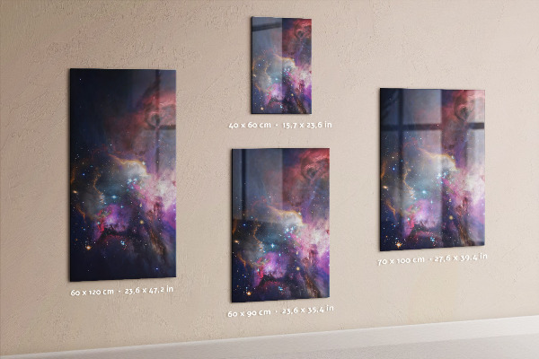 Tableau aimanté Galaxie spatiale
