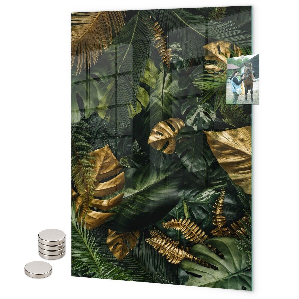 Tableau aimanté damier coloré