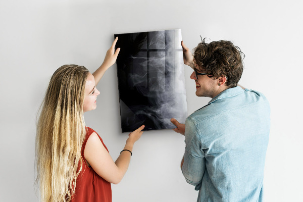 Tableau magnétique décoratif Brouillard