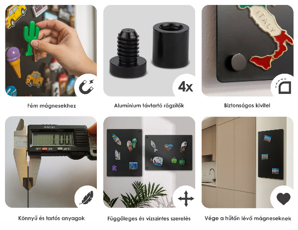 Tableau pour collection d'aimants de vacances
