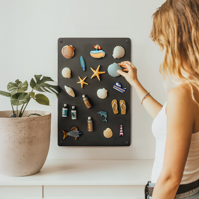 Tableau pour collection d'aimants de vacances