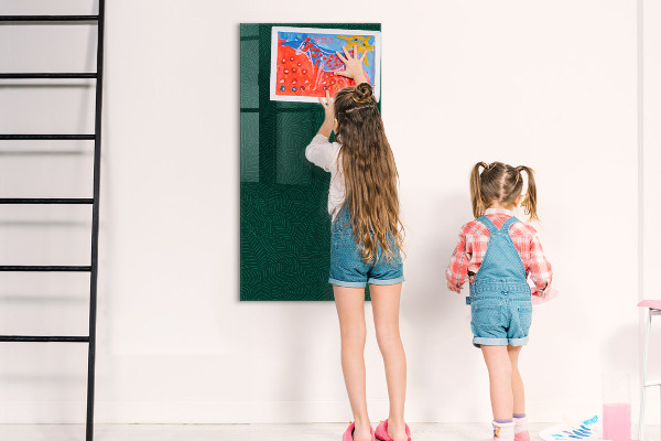 Tableau magnétique effaçable Tableau élégant pour photos et notes