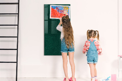 Tableau magnétique effaçable Tableau élégant pour photos et notes