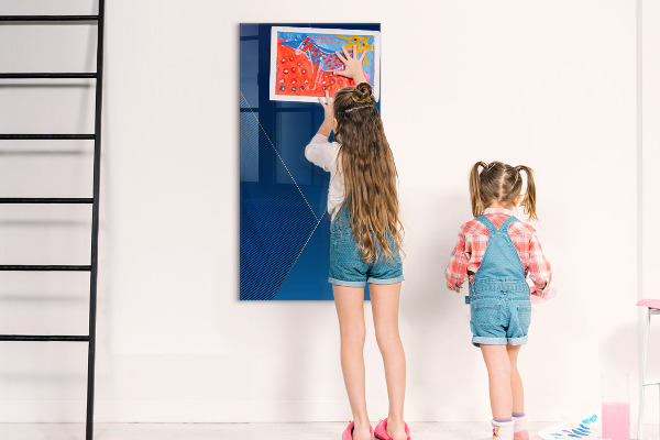 Tableau effaçable magnétique Tableau moderne pour photos et notes