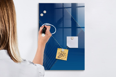 Tableau effaçable magnétique Tableau moderne pour photos et notes