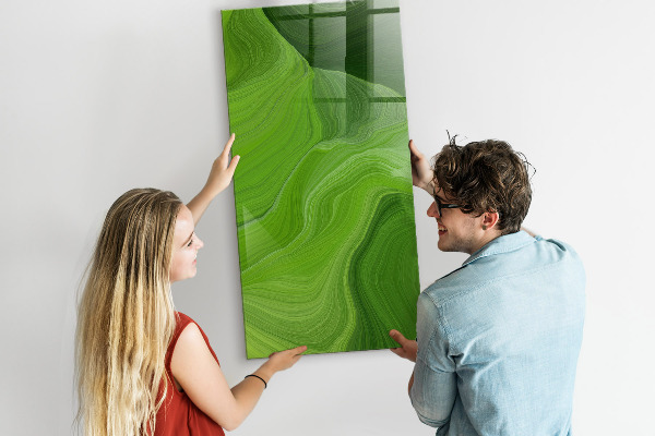 Tableau magnétique effaçable Tableau vert pour photos et notes