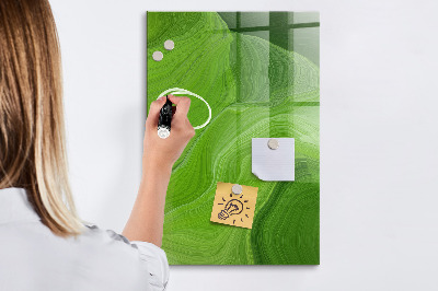 Tableau magnétique effaçable Tableau vert pour photos et notes