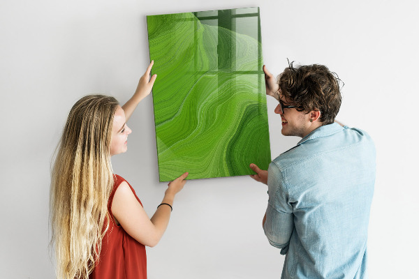 Tableau magnétique effaçable Tableau vert pour photos et notes